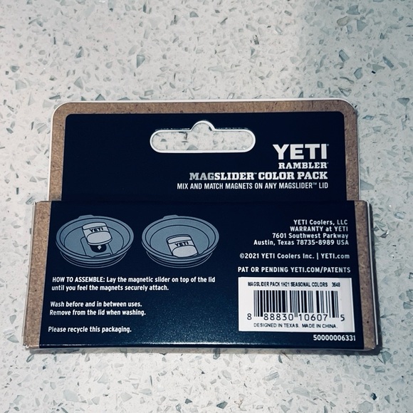 Yeti Magslider 3 pack Prickly Pear Pink, Aquifer Blue, King Crab Orange - Picture 3 of 4